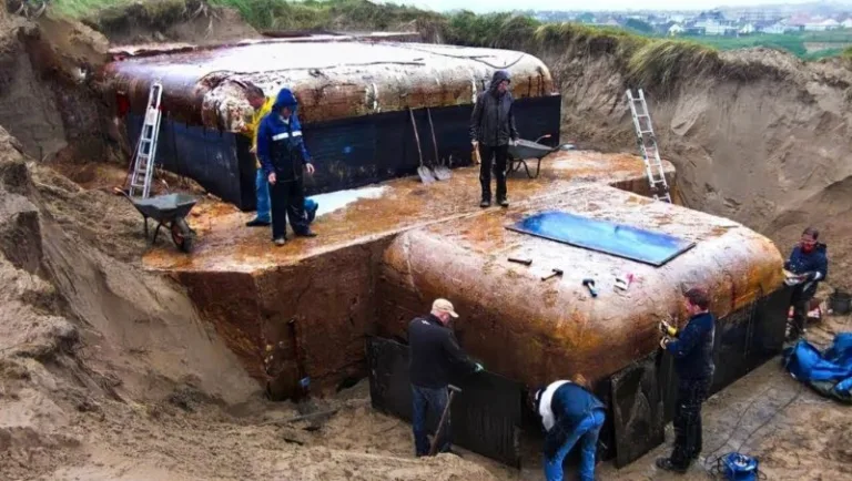 A woman discovers a bunker buried in her garden – then she understands why…