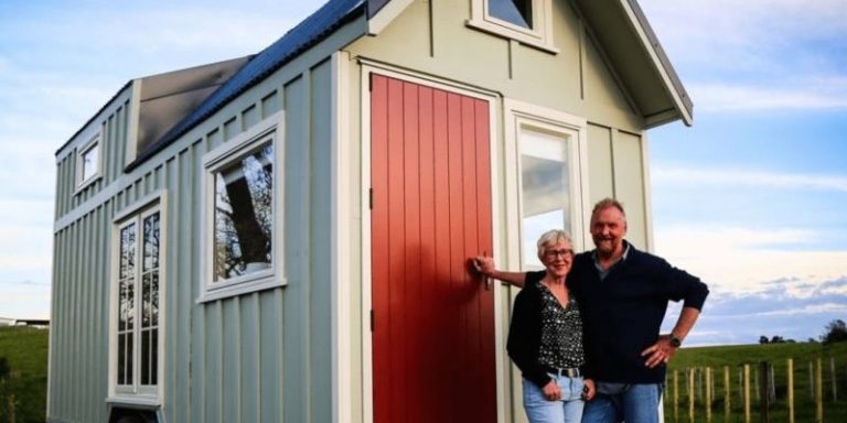 Couple builds a tiny house to live large in retirement