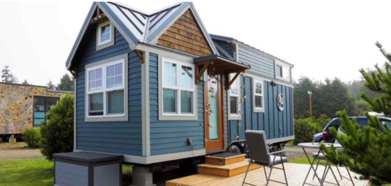24′ tiny house is a retirement haven in a tranquil coastal community