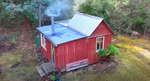 Woman brings derelict cabin back to life and turns it into cute & peaceful home