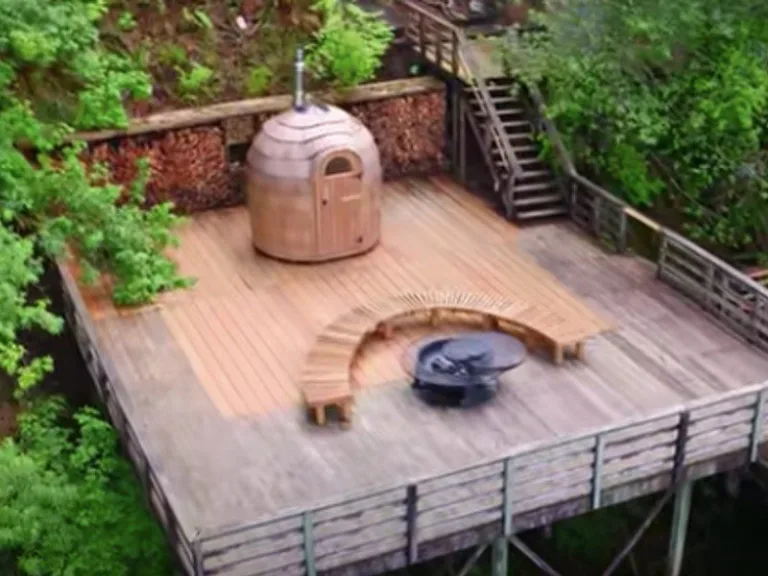 Woman gives tour of her fairytale tiny home shaped like a potato