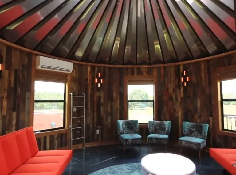Tour Of Grain Silo Converted Into Beautiful Tiny Home