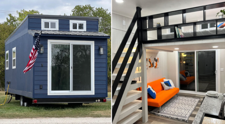 $58K Susan Tiny House is Customizable Single-Lofted Dwelling for a Couple