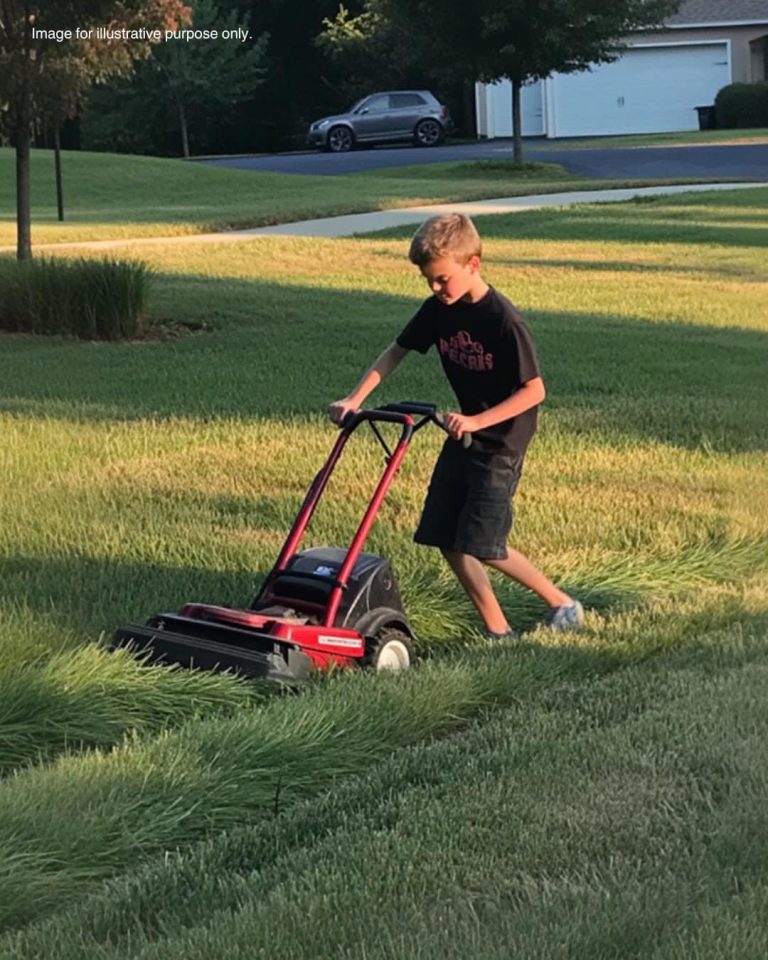 My Neighbor Asked My 12-Year-Old Son to Mow Her Lawn, Then Refused to Pay – She Didn’t See My Payback Coming