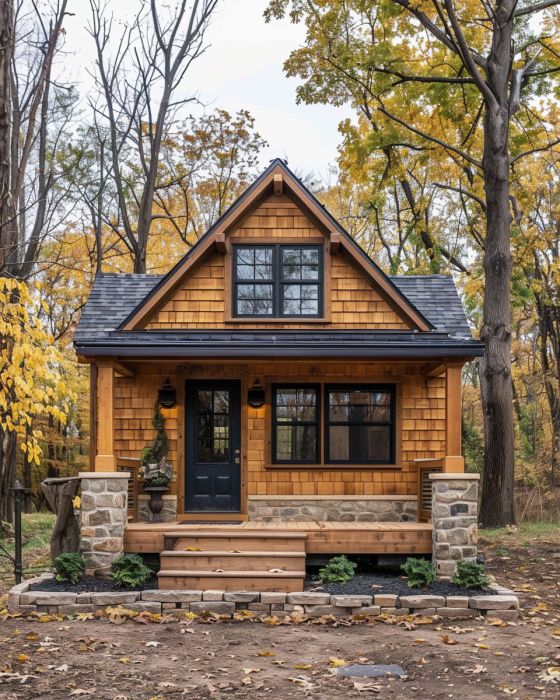 The Cozy Hideaway in the Woods