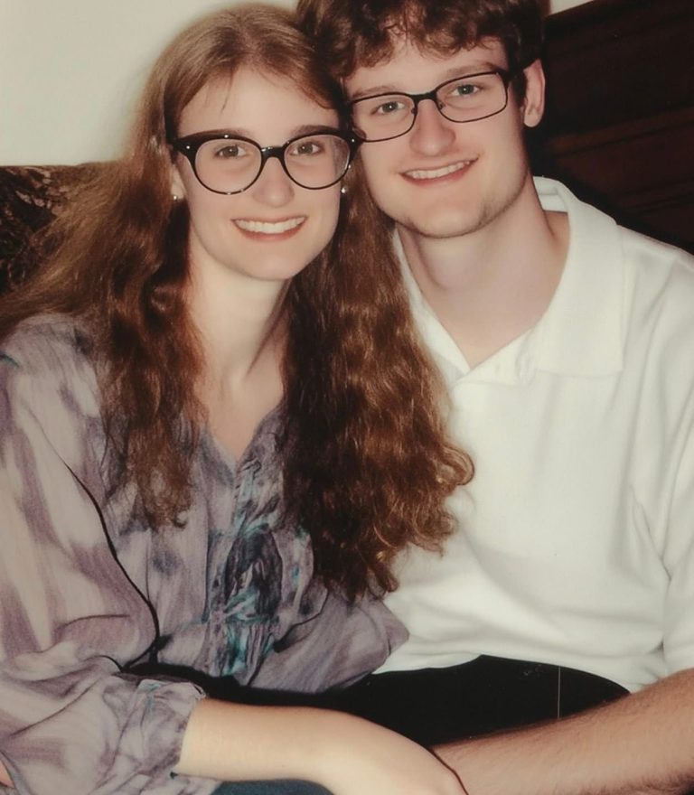 As I stared at a photo of my late wife and myself, something unexpectedly slipped out of the frame, causing me to go pale with shock