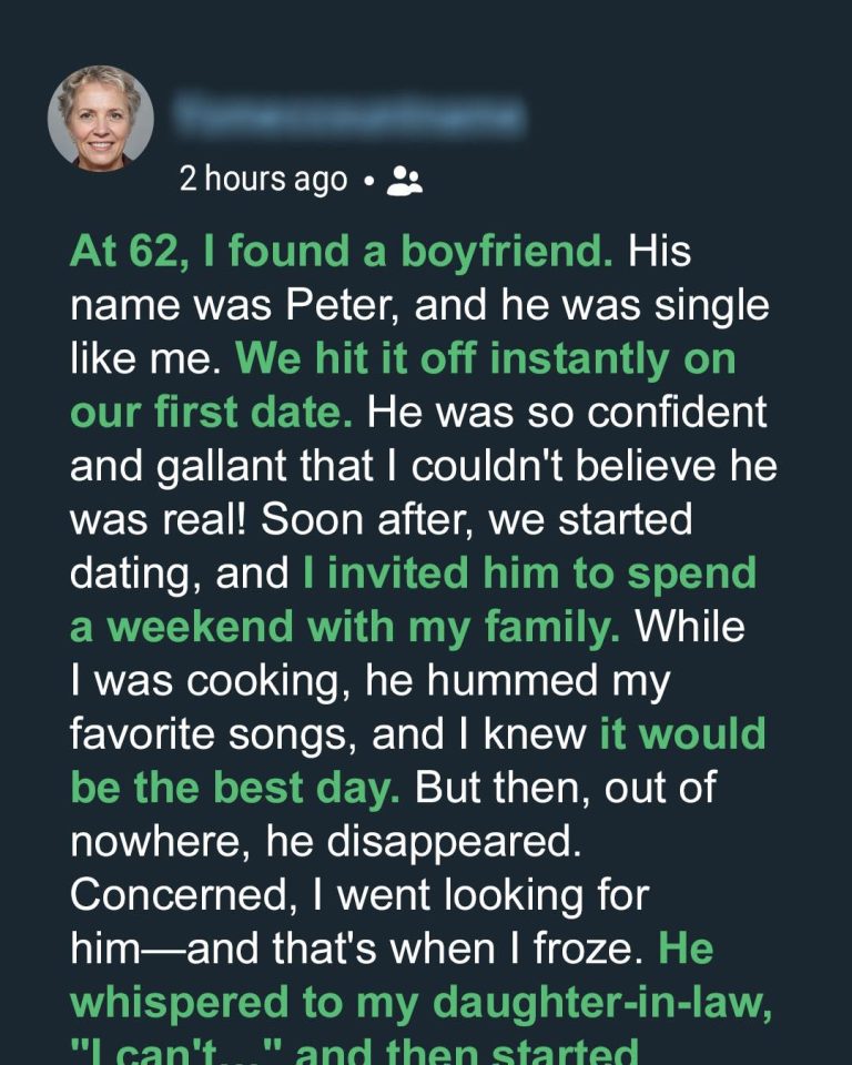 I Thought I Found Love with My Daughter-in-Law’s Neighbor — But Thanksgiving Revealed a Heartbreaking Secret