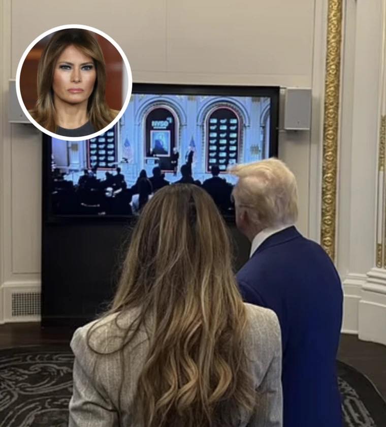 People Claim Melania’s Been ‘Exposed’ After Internet Spots Small Detail In This Photo