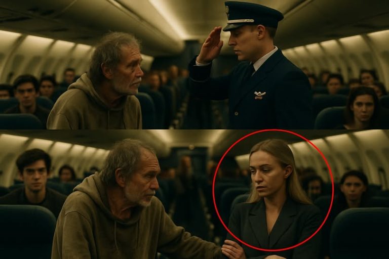 On a flight An elderly veteran was quietly asked to give up his seat on a flight — just to make room for a family… He didn’t argue – he just stood up! But 9 minutes after takeoff was delayed, the pilot …