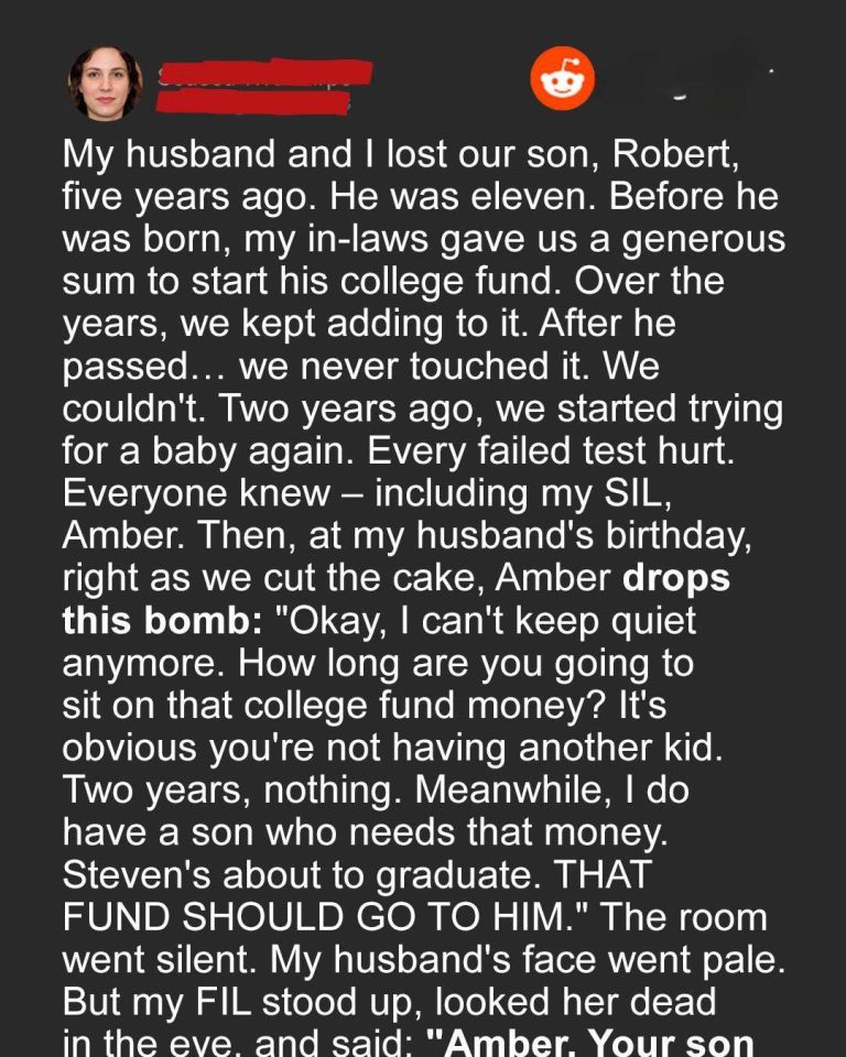 She Wanted My Late Son’s College Fund — For Her Own Child