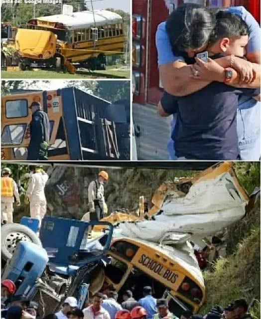 🖤National Mourning😭School bus accident 32 children lost… See more