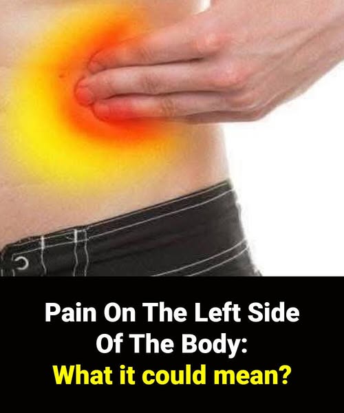Pain On The Left Side Of The Body: What it could mean?