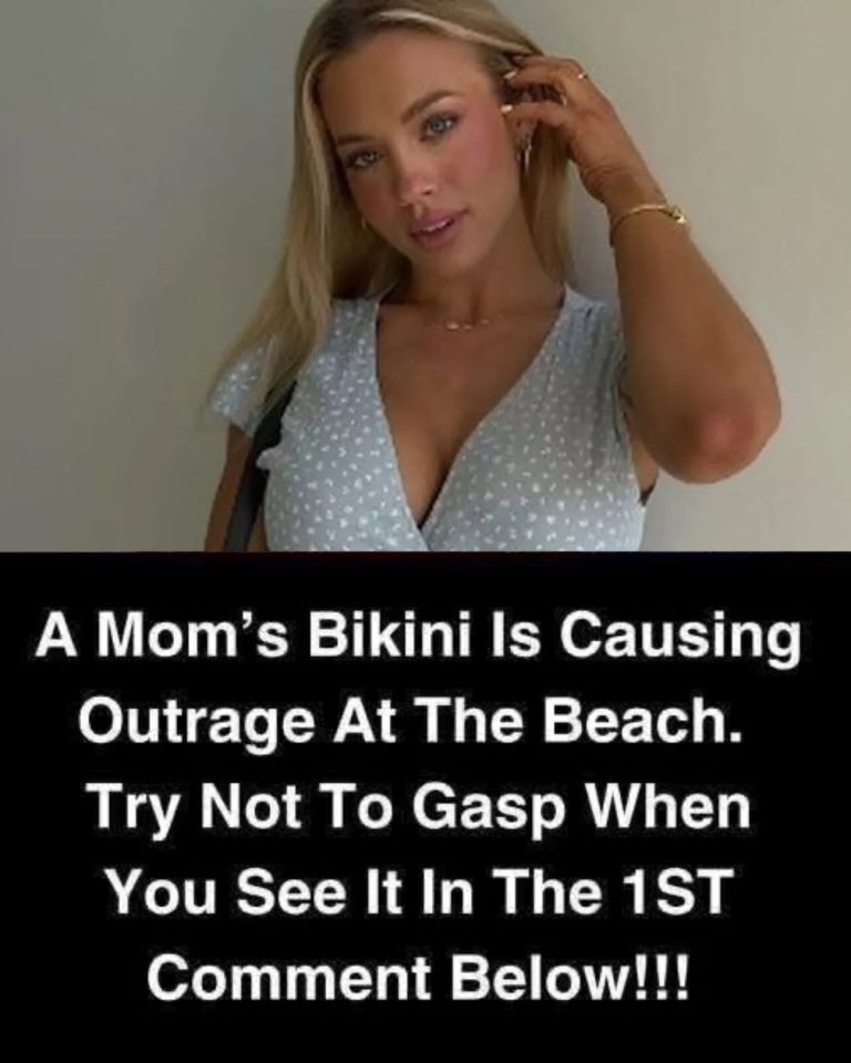 A Mom’s Bikini Is Causing Outrage At The Beach! Try Not To Gasp When You See It In The First Comment Below