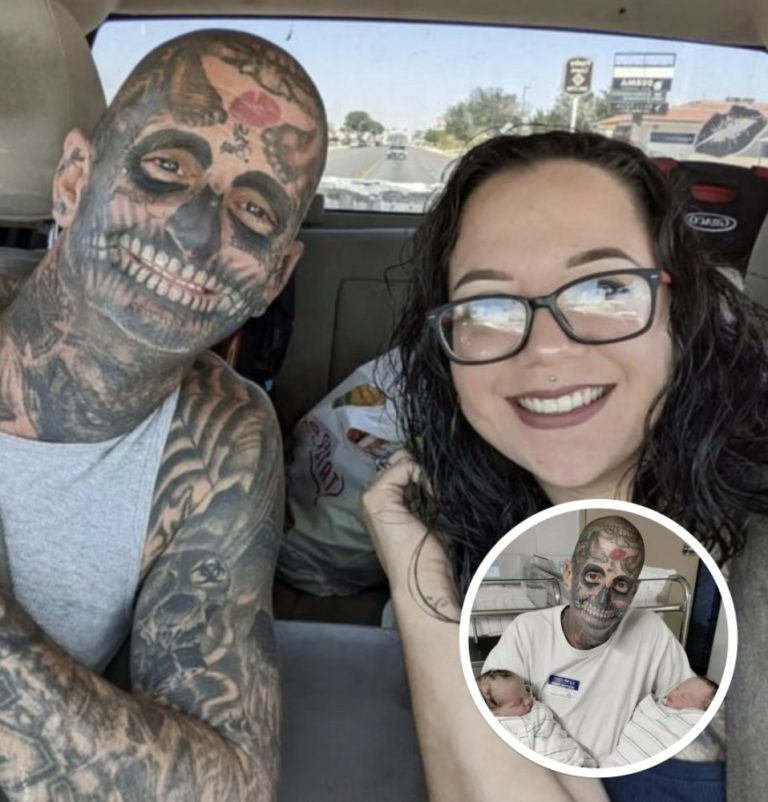 Heavily Tattooed Dad Called A ‘Monster’ By Many But Here’s How He Looked Before All The Tattoos