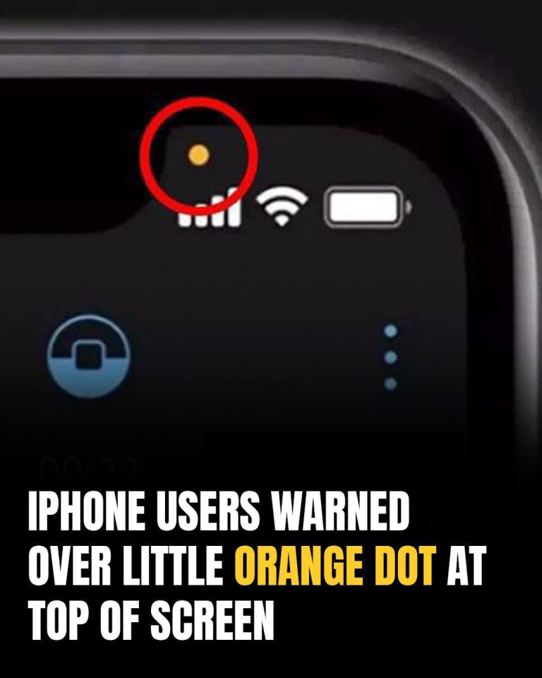 Apple’s iPhone Users Are Justifiably Concerned By The New Meaning Of The Orange Dot On Their Screens