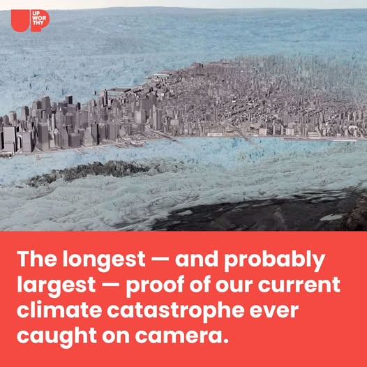 The longest — and probably largest — proof of our current climate catastrophe ever caught on camera.