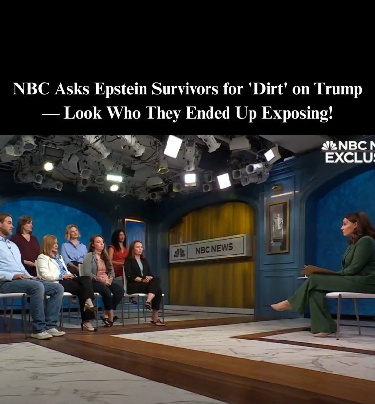 NBC Asks Epstein Survivors for ‘Dirt’ on Trump — It Backfires Spectacularly