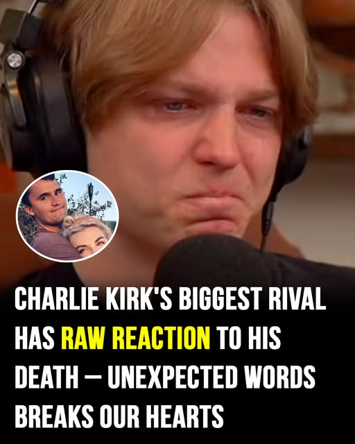 Charlie Kirk’s biggest rival has raw reaction to his death