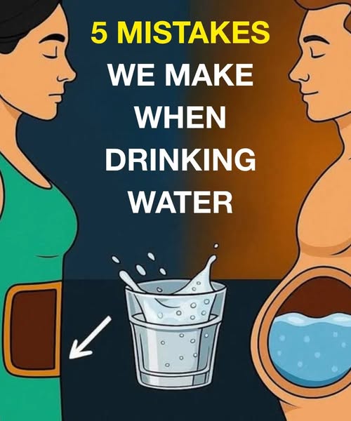 5 Common Mistakes People Make When Drinking Water