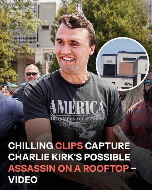 Charlie Kirk’s Alleged Assassin Caught on Camera