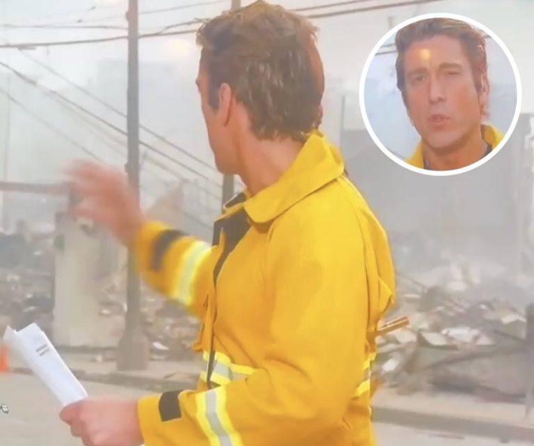 News Anchor Covering LA Fires Sparks Outrage After Viewers Spot Small Detail