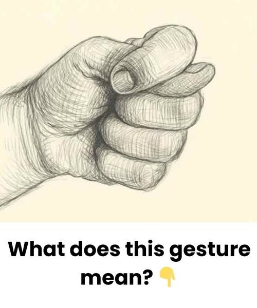 What Does This Old Gesture Really Mean? The Hidden Story Behind the “Fig”