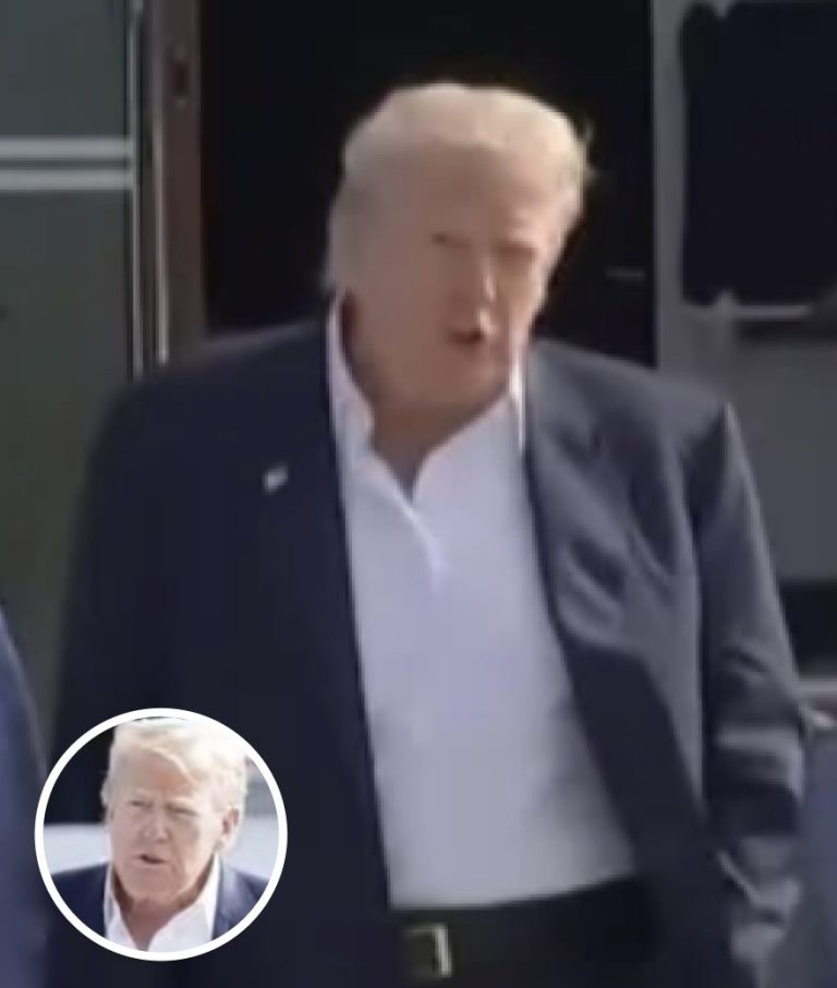 Photo Of Trump Boarding Air Force One Turns Heads, When You Zoom Out You’ll See Why