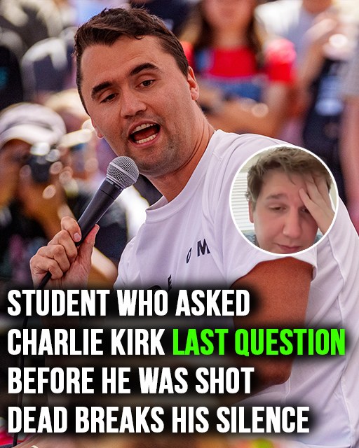 Student who asked Charlie Kirk final question before shooting breaks silence