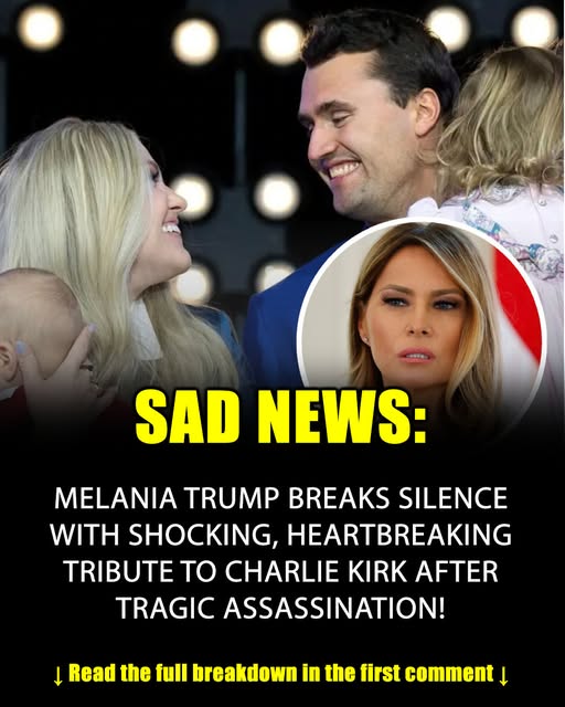 MELANIA TRUMP PENS HEARTBREAKING TRIBUTE