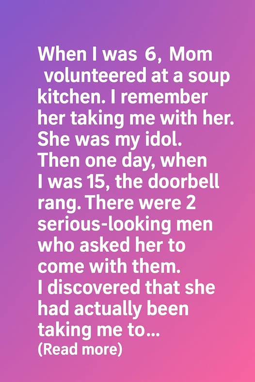 The Secret Behind the Soup Kitchen: My Mom’s Hidden Mission