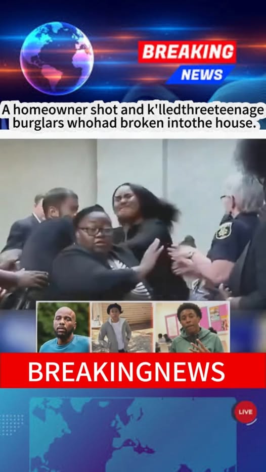 Homeowner Fatally Shoots Three Teen Burglars During Break-In”
