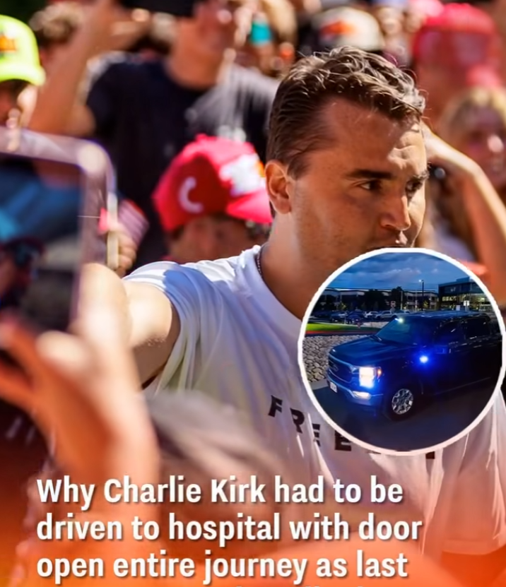 Why Charlie Kirk Was Rushed to Hospital with Door Open During Entire Journey as Final Moments Are Recalled