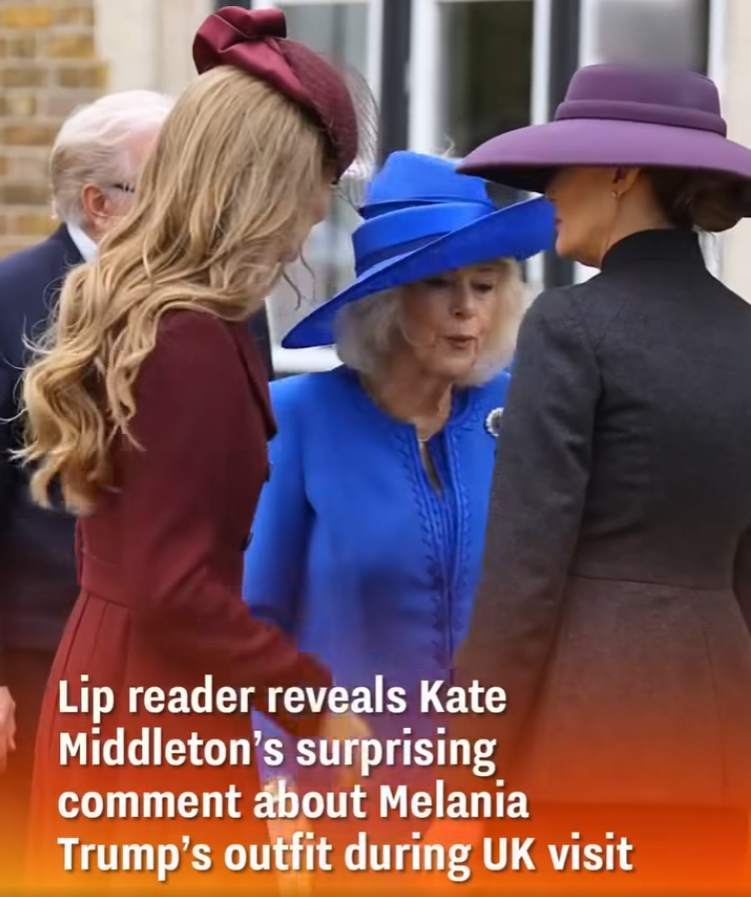 Lip Reader Shares Kate Middleton’s Sweet Comment on Melania Trump’s Outfit During UK Visit