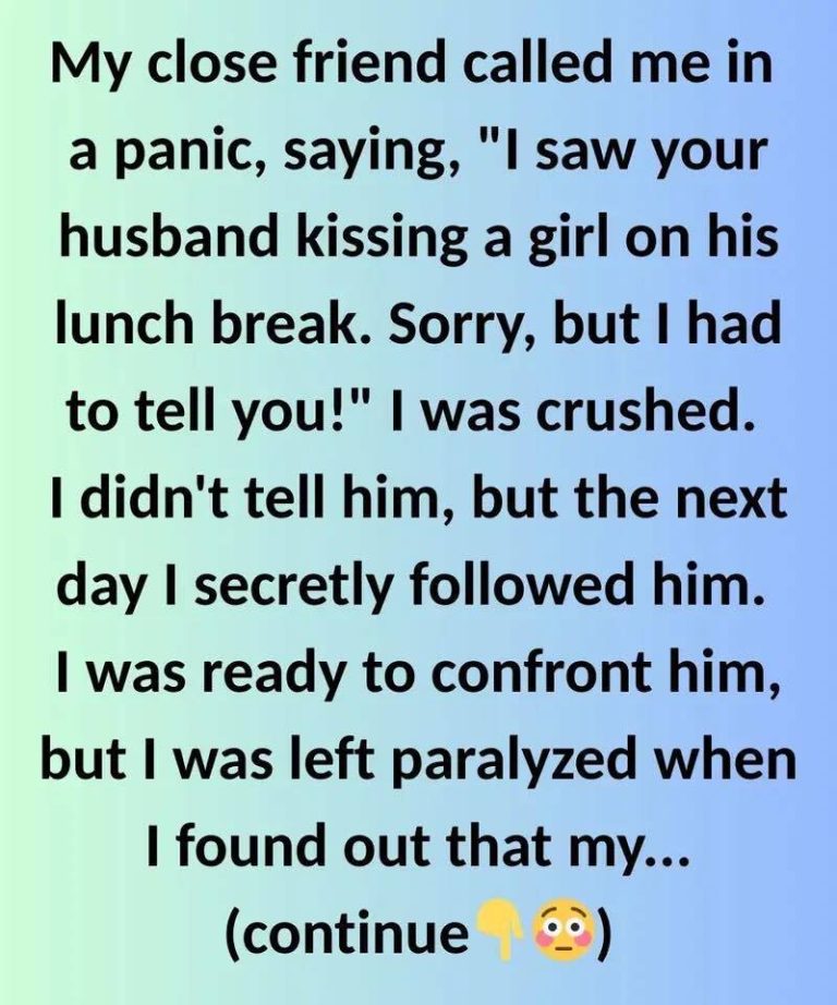 MY FRIEND SAID MY HUSBAND WAS CHEATING—BUT WHAT I FOUND WAS EVEN WORSE