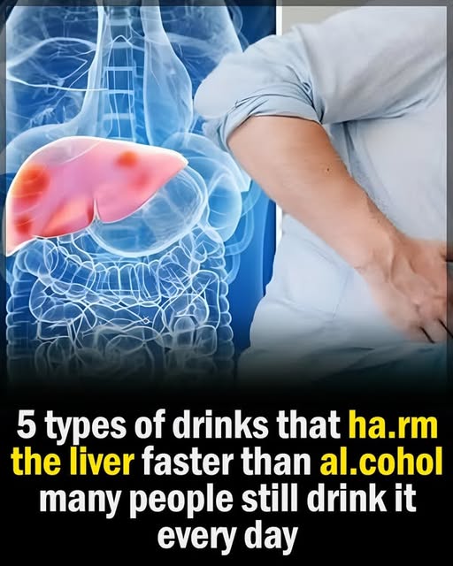 5 Common Food and Drinks That Can Be Just as Bad for Your Liver as Alcohol