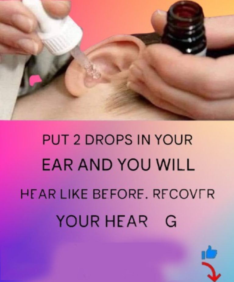 Just by Putting 4 Drops in Your Ear, You Will Notice Results!