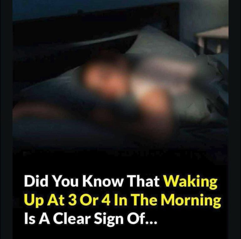 ‼️Did You Know That Waking Up At 3 Or 4 In The Morning Is A Clear Sign Of…Check details in 1st comment ⤵️