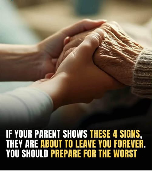 If Your Parent Shows These 3 Signs, They May Be Nearing the End of Life. Prepare Yourself for What’s to Come