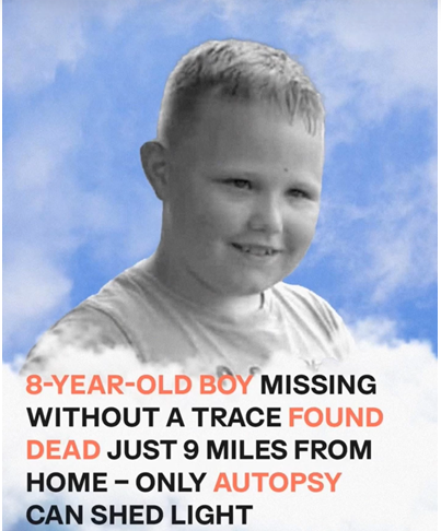 Police Confirm Circumstances in the Tragic Death of Fabian, Age 8