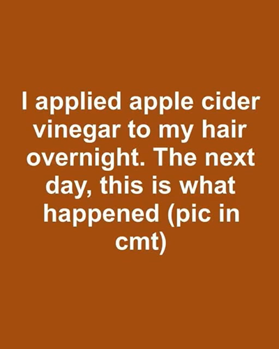 The Overnight Secret: How Apple Cider Vinegar Transforms Your Hair