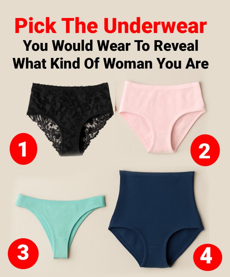 Pick The Underwear You Would Wear To Reveal What Kind Of Woman You Are