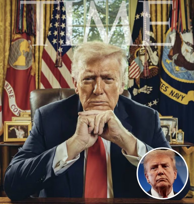 New Time Magazine Cover Of Trump Sparks Outrage After People Spot Small Detail