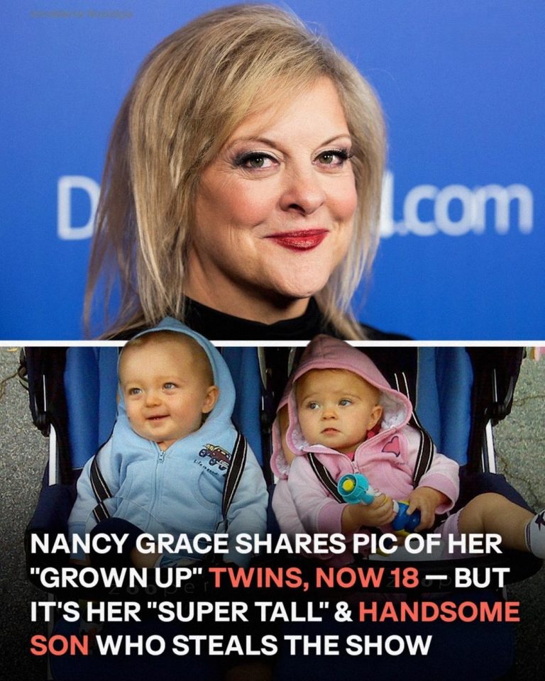 Nancy Grace Shares New Photo of Her Twins, Igniting Buzz about Her ‘So Tall’ Son