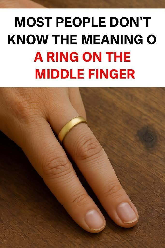 The Meaning of Wearing a Ring on the Middle Finger – Symbolism, Style & Culture
