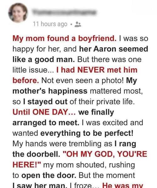 At 45, My Mom Found a New Man — But When I Learned the Truth, Everything Changed