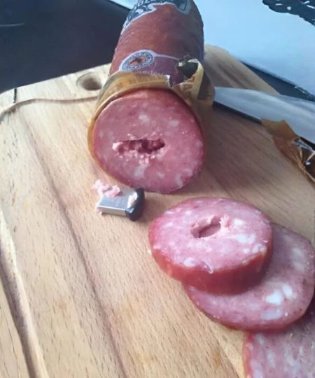 When I discovered a flash drive tucked inside an ordinary sausage, I assumed it was a mistake — until I saw what was on it