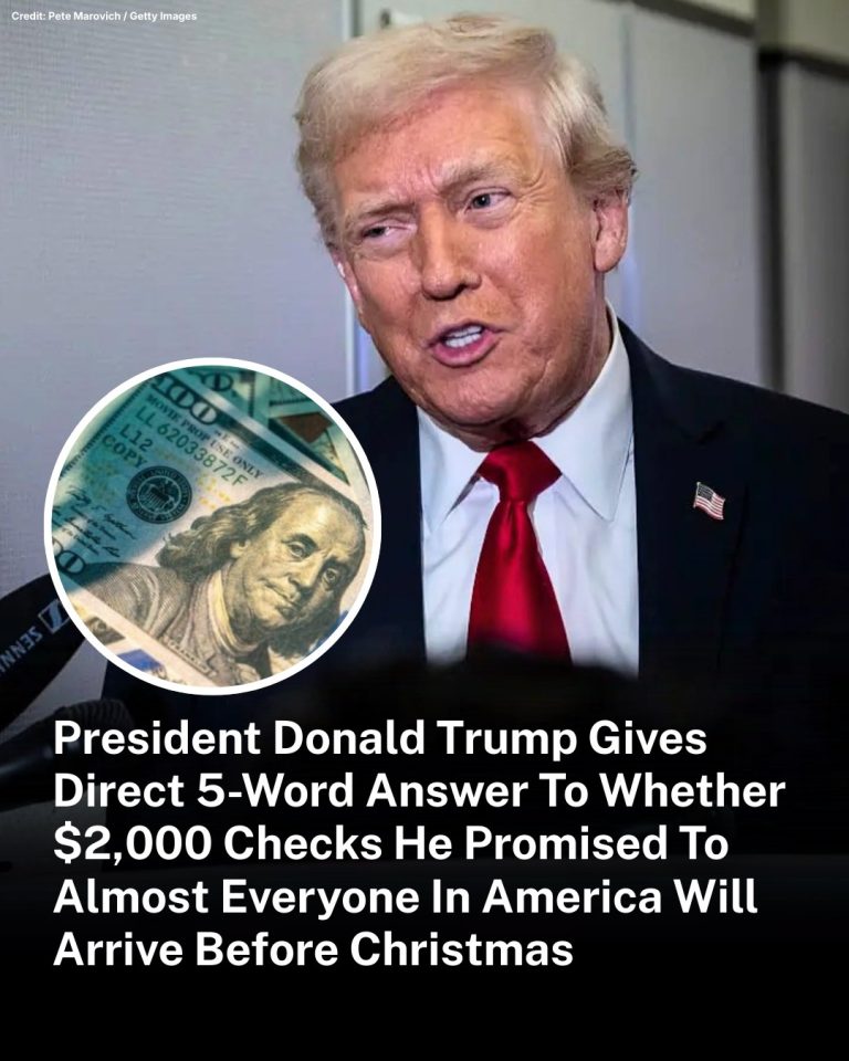President Donald Trump Gives Direct 5-Word Answer To Whether $2,000 Checks He Promised To Almost Everyone In America Will Arrive Before Christmas