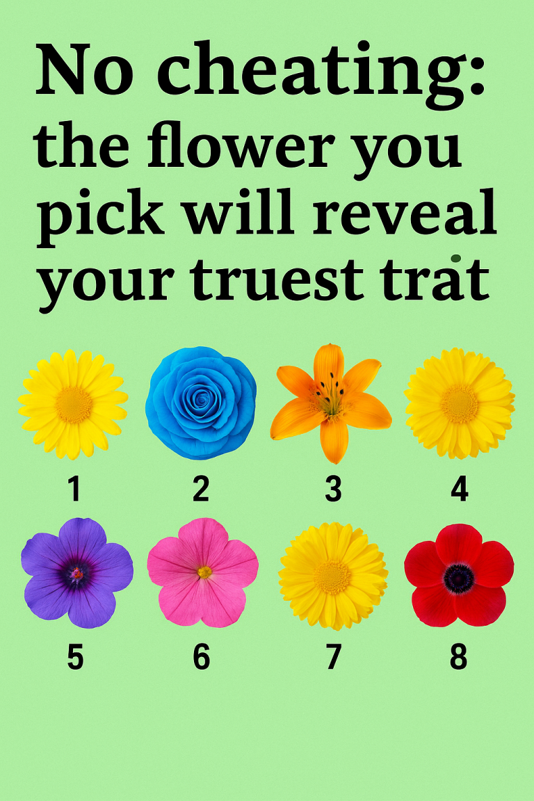 Discover Your True Personality: Pick a Flower and Reveal Who You Really Are