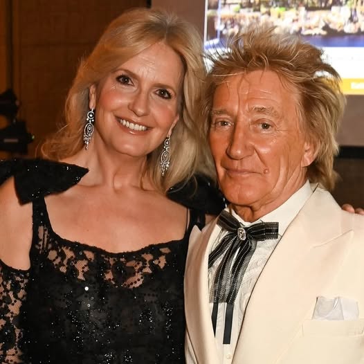 At 53, Rod Stewart’s wife blasted for photo in teeny tiny two piece.