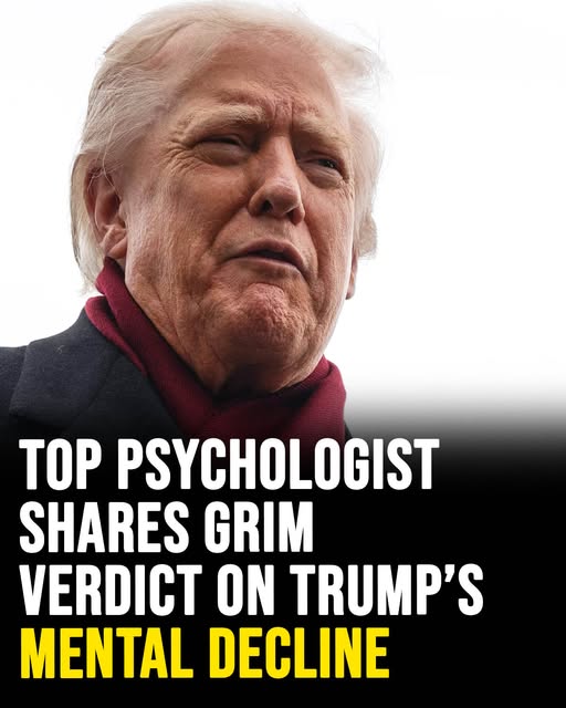 Top psychologist shares grim verdict on Trump’s mental decline